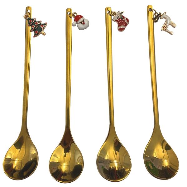 Eddingtons FESTIVE CHARM PARTY SPOONS