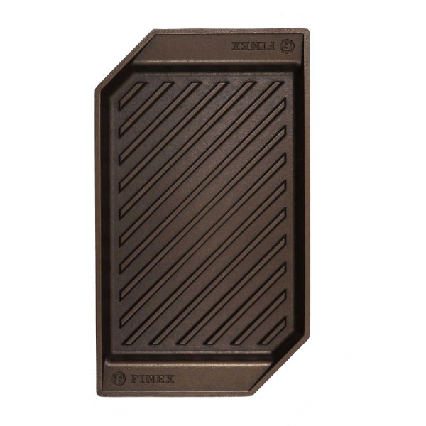 eddingtons #FINEX 15 INCH CAST IRON LEAN GRILL PAN
