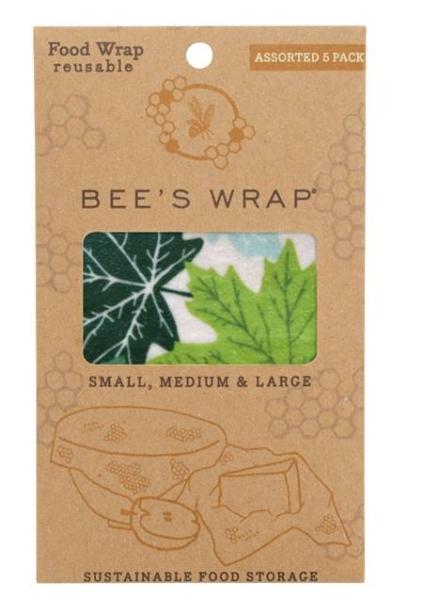 Eddingtons FOREST FLOOR ASSORTED 5 PCK BEES WRAP