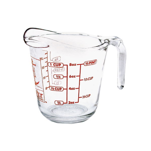 eddingtons GLASS MEASURING CUP 1L