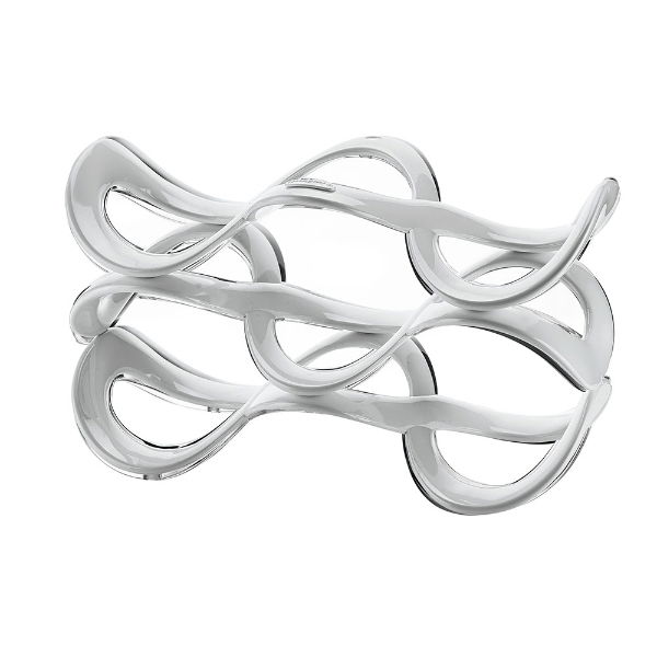 eddingtons GUZZINI ICONS WHITE 5 BOTTLE WINE RACK