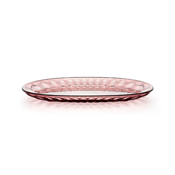 eddingtons GUZZINI VANITY LARGE OVAL TRAY MAUVE