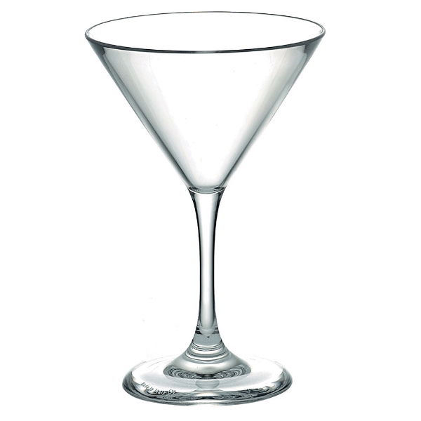 eddingtons HAPPY HOUR CLEAR COCKTAIL GLASS 160ML