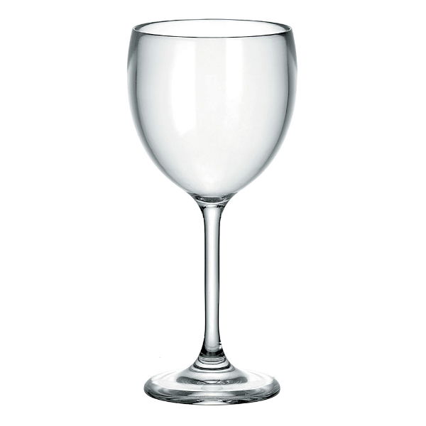 eddingtons HAPPY HOUR CLEAR WINE GLASS 300ML