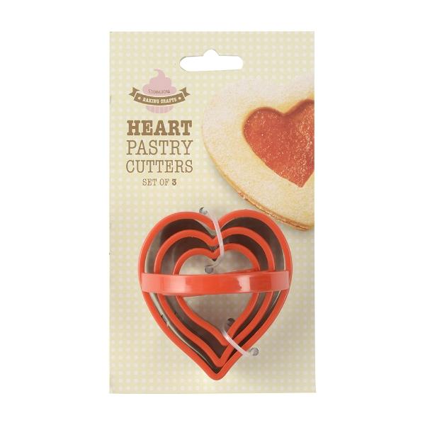Eddingtons HEART CUTTERS SET 3