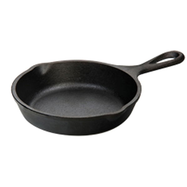 eddingtons HEAT-TREATED 5 INCH CAST IRON SKILLET