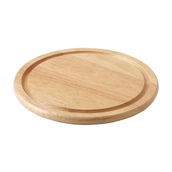eddingtons HEVEA ROUND BREAD BOARD 25CM DIA