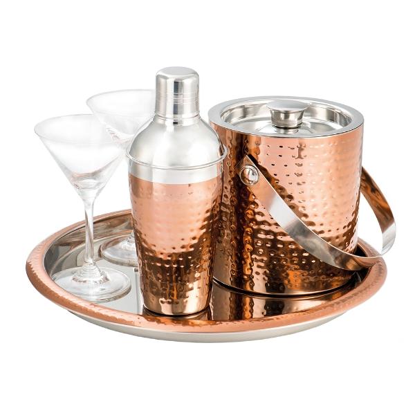 Eddingtons ICE BUCKET 15CM COPPER HAMMERED