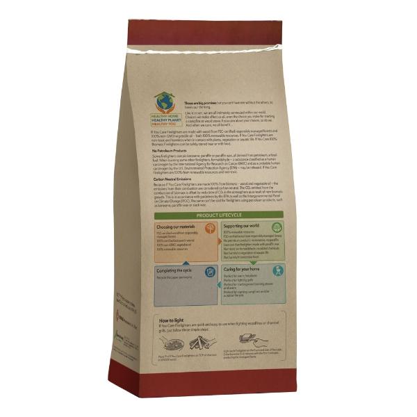 Eddingtons IF YOU CARE CERTIFIED FIRELIGHTERS BAG