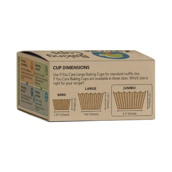 Eddingtons IF YOU CARE JUMBO BAKING CUPS