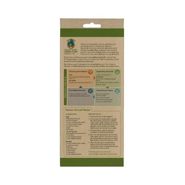 Eddingtons IF YOU CARE PAPER LOAF PANS - UNBLEACHED