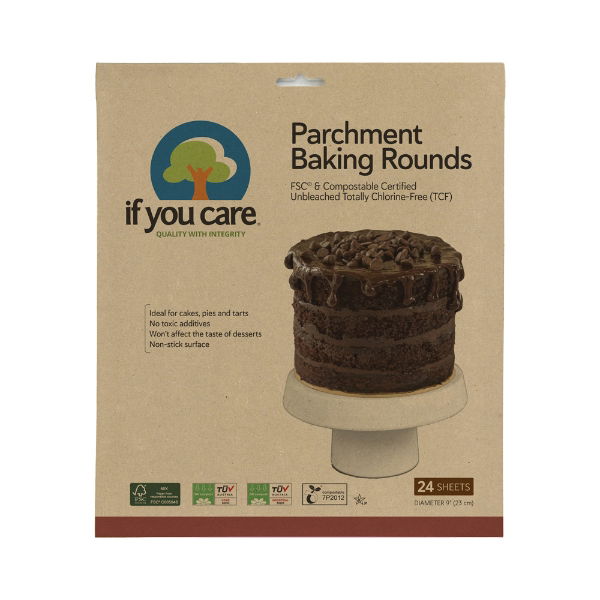 eddingtons IF YOU CARE PARCHMENT ROUNDS 24PK