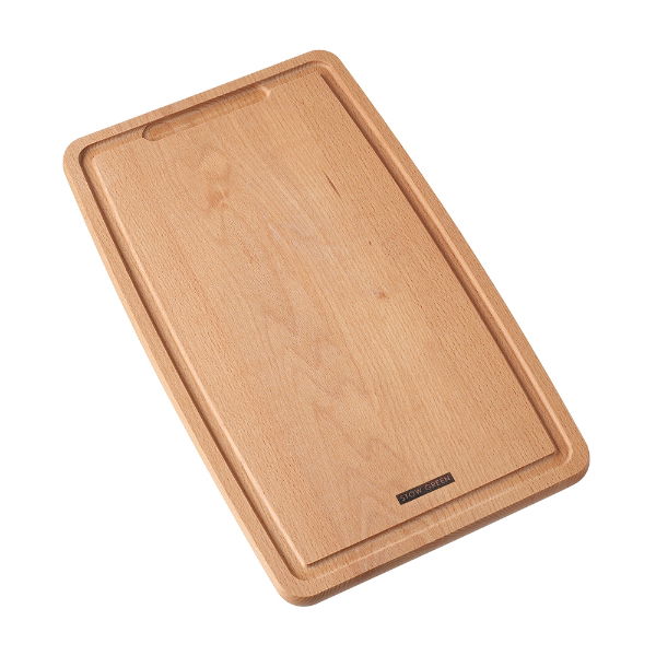 eddingtons LARGE BEVELLED BEECHWOOD CHOPPING BOARD