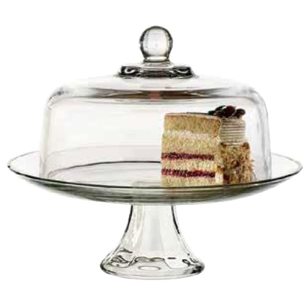 Eddingtons LARGE GLASS CAKE DOME 26CM