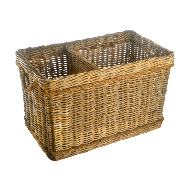 eddingtons LOG BASKET WITHOUT LOGS TEXT