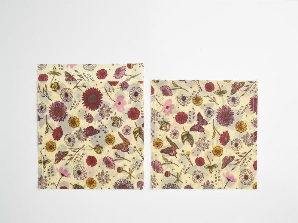 Eddingtons MEADOW MAGIC SET OF 2 BEES WRAP BAGS