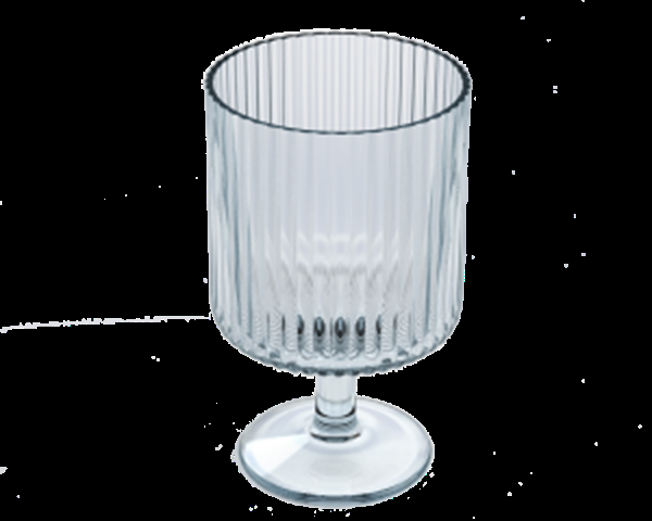 eddingtons MESA ACRYCLIC CLEAR STACKING GOBLET