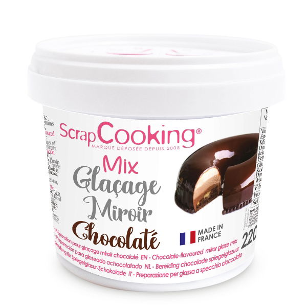 eddingtons MIRROR GLAZE CHOCOLATE 220G