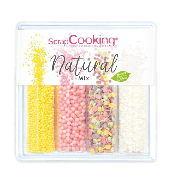 eddingtons NATURAL MIX 74G SUGAR SPRINKLES