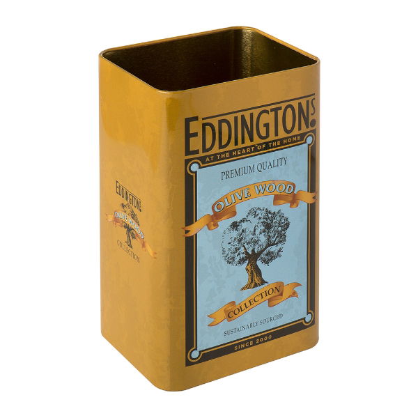 eddingtons OLIVEWOOD DISPLAY TIN FOR LARGE TOOLS
