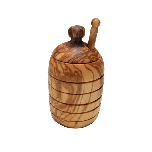 Eddingtons OLIVEWOOD HONEY POT & DIPPER