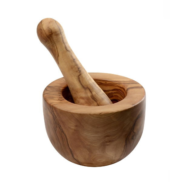eddingtons OLIVEWOOD PESTLE & MORTAR 12CM