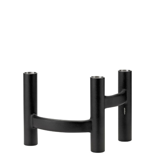 eddingtons ORA THREEBRANCH CANDLEHOLDER BLACK