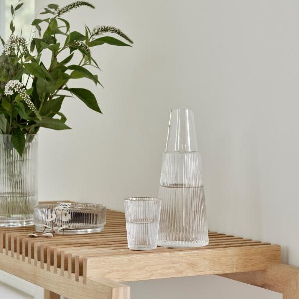 Eddingtons PILASTRO CARAFE 1L WITH GLASS