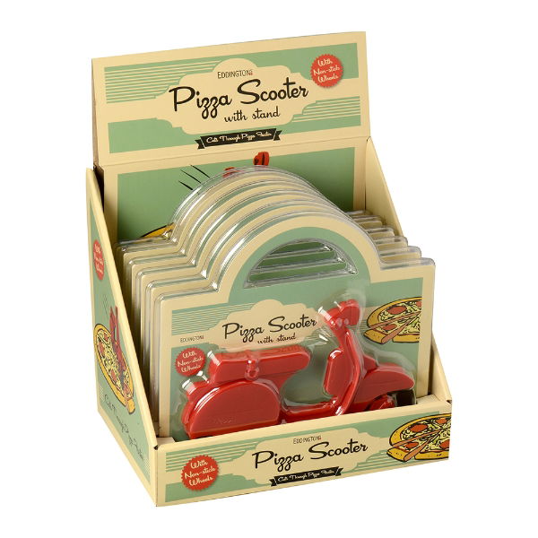 eddingtons PIZZA SCOOTER 3 CLRS CDU(6)