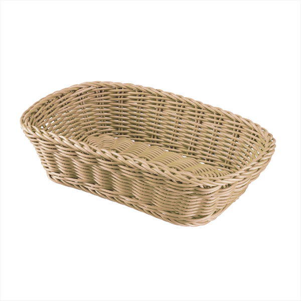 eddingtons RECT BASKET 26.5x19x7cm L BEIG