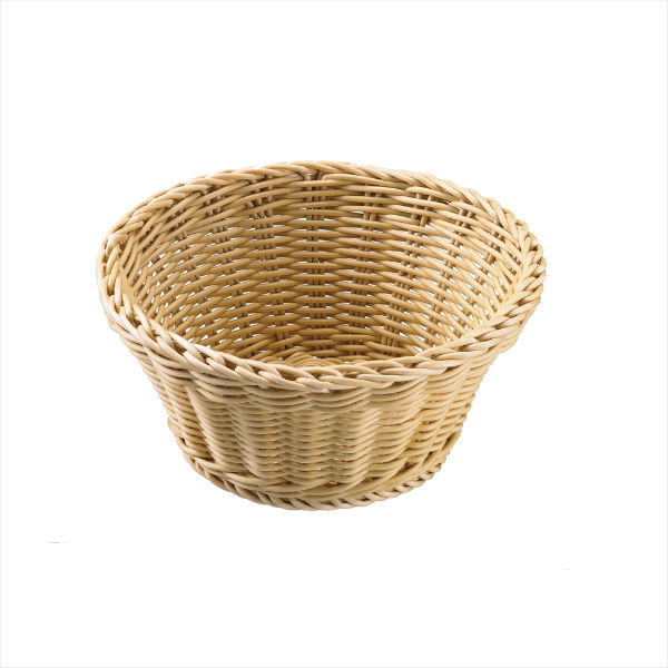 eddingtons ROUND BASKET 18x10cm L BEIGE