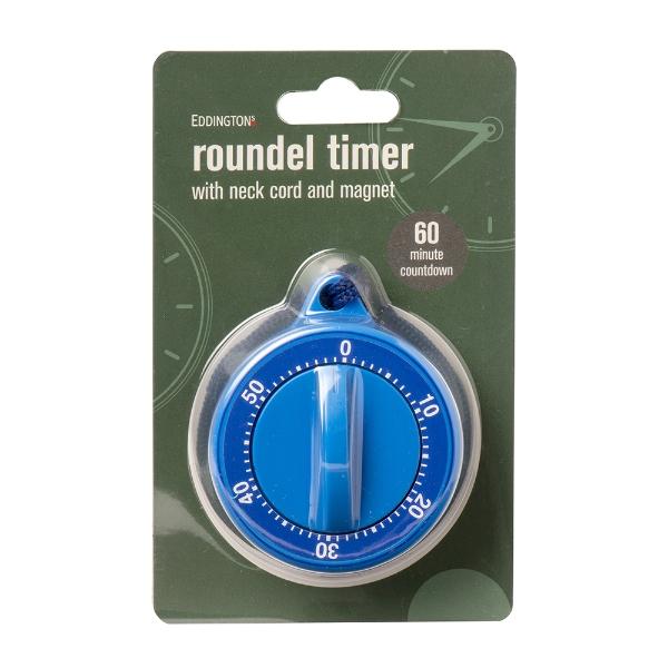 Eddingtons ROUNDEL TIMER - BLUE/ BLUE