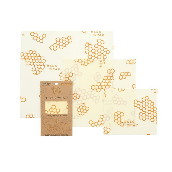 eddingtons SET OF 3 ASSORTED SIZE BEES WRAPS