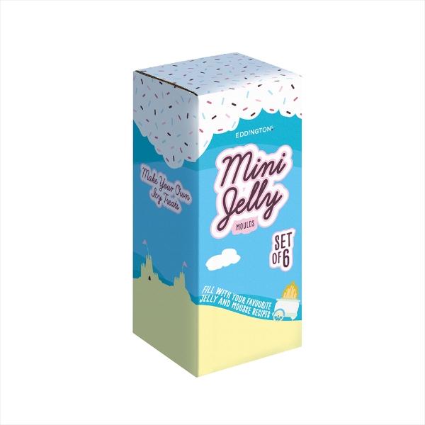 Eddingtons SET OF 6 JELLY MOULD
