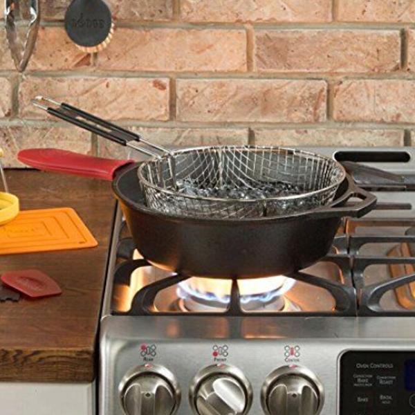 Eddingtons SILICONE HOT HANDLE HOLDER BLUE