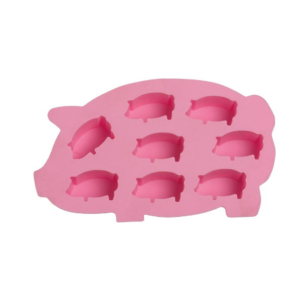 eddingtons SILICONE PIG ICE CUBE TRAY NEW SHAPE