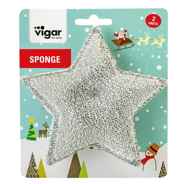 Eddingtons STAR SCRUBBER SPONGE SET 2