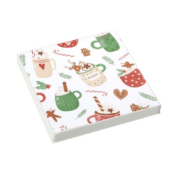 eddingtons SWEET CUPS PAPER NAPKINS 33 X 33CM