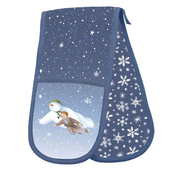 eddingtons THE SNOWMAN DOUBLE OVEN GLOVE
