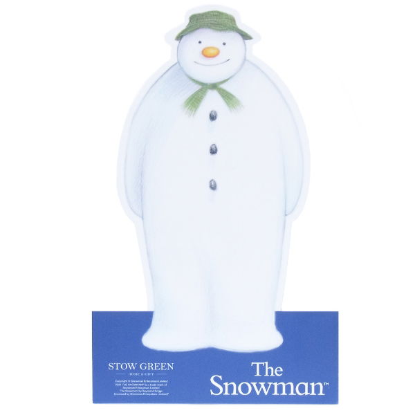 eddingtons THE SNOWMAN - TABLE TALKER POS