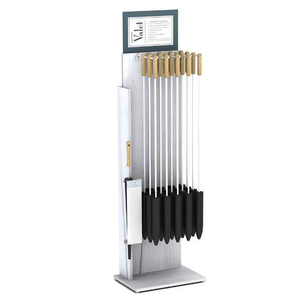 eddingtons VALET RADIATOR STAND WITH BRUSHES (BOM)