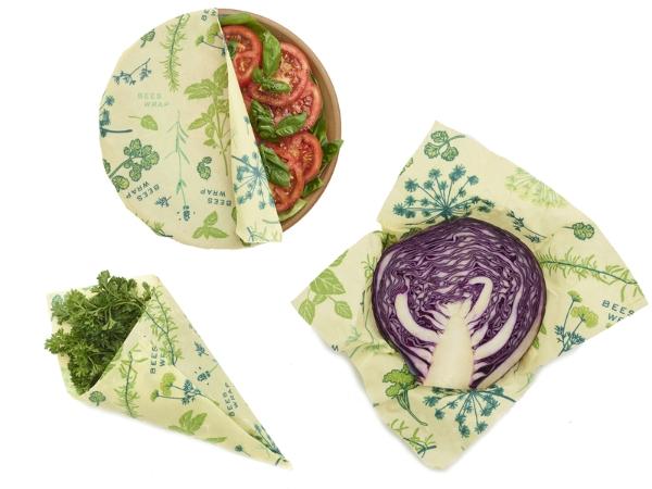 Eddingtons VEGANWRAP HERB GARDEN ASSORTED 3 PACK