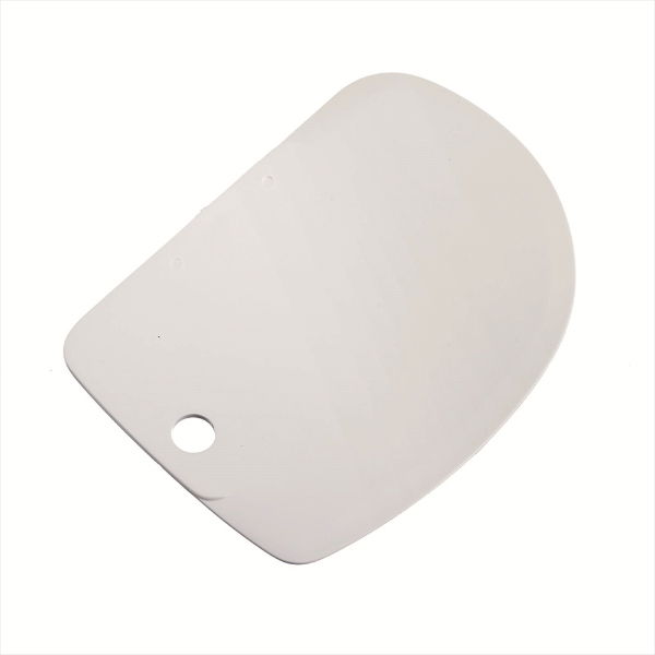eddingtons WHITE PLASTIC DOUGH SCRAPER