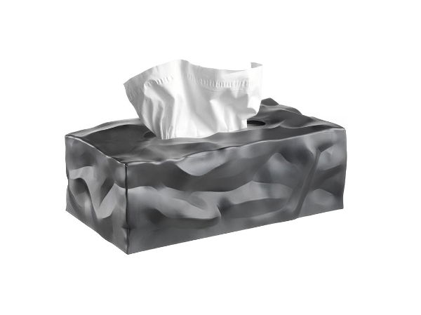 eddingtons #WIPY 2 TISSUE BOX COVER GREY