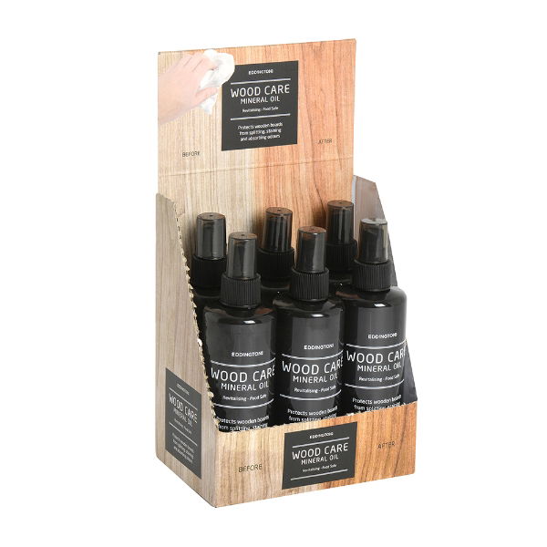 eddingtons EDDINGTONS WOOD CARE MINERAL OIL 250ML CDU (6)