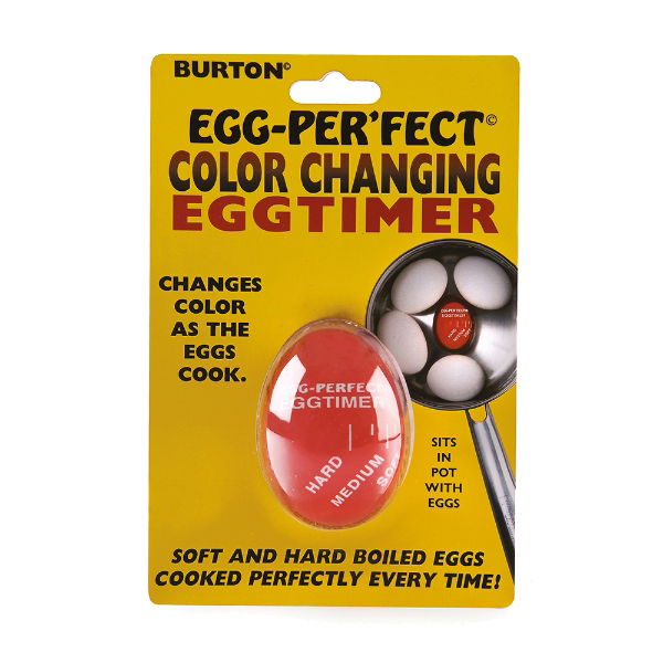 eddingtons EGG PERFECT EGG TIMER INDIVIDUAL HANGING CARD
