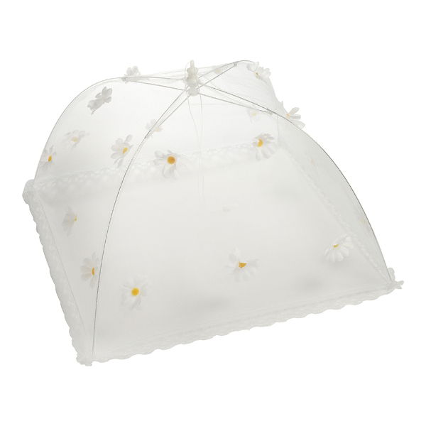 eddingtons EPICUREAN LARGE DAISY FOOD COVER 48 X 48CM