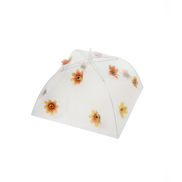 eddingtons EPICUREAN SMALL ORANGE FLOWER FOOD UMBRELLA