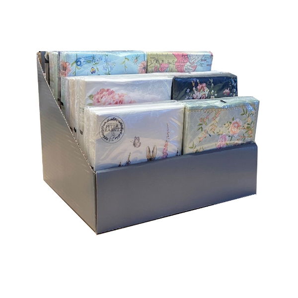 eddingtons GREY DESKTOP POS FOR 24 PACKS OF NAPKINS