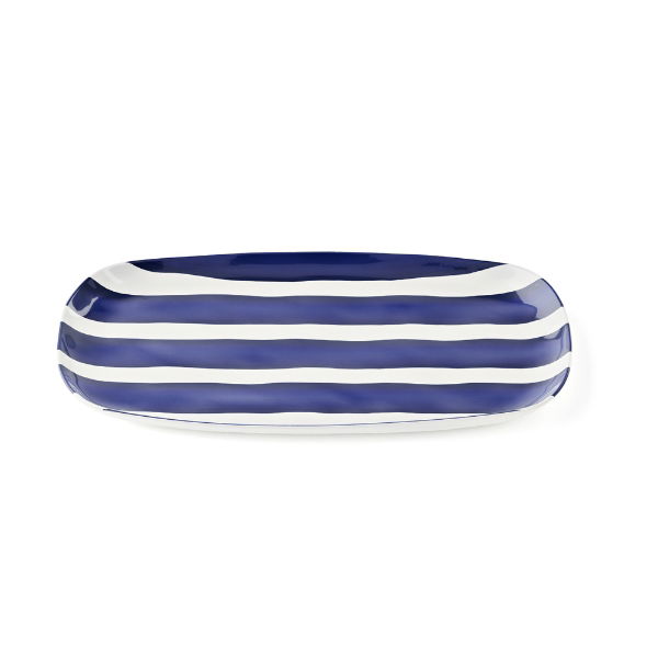 eddingtons GUZZINI RIVIERA QUADRANGOLAR TRAY 35CM X 19CM